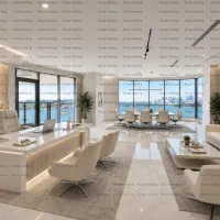 139 متر home office کامل رو به دریاچه لکسون