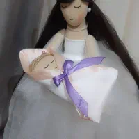 عروسک تیلدا|صنایع دستی و سایر لوازم تزئینی|قم, نیروگاه|دیوار