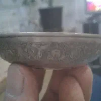 ظرف نقره قدیمی
