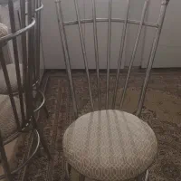 صندلی ها استیل و پارچه یی