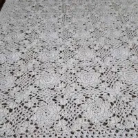 رومیزی بافت‌نخ ابریشم