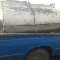 باسکول ۱تنی همراه  وان ۵۷۰ کیلو  وتانکر  حمل شیر
