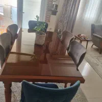 ست مبل ۸نفره همراه میزناهارخوری ۶نفره|مبلمان خانگی و میز عسلی|گرگان, |دیوار