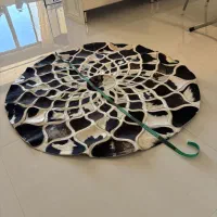 فرش دست دوز چرم وپوست|فرش|شیراز, قدوسی غربی|دیوار