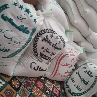 برنج هاشمی . دم سیاه. فجر.طارم گرگان .به قیمت عمده