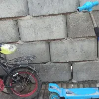 اسکوتر دوچرخه 16 سالم درحد|دوچرخه، اسکیت، اسکوتر|گنبد کاووس, |دیوار