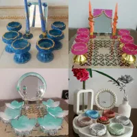 فروش دست سازه های سنگی و رزینی و شمع|صنایع دستی و سایر لوازم تزئینی|مشگین شهر, |دیوار