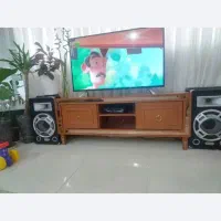 ایینه کنسول و میز تی وی کاملا تمیز و مرتب نو|بوفه، ویترین، کنسول|زاهدان, |دیوار