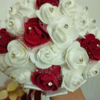 دسته گل عروس|گل مصنوعی|اردکان, |دیوار