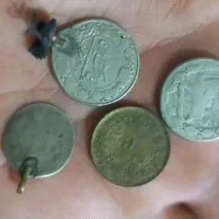 مهره قدیمی اصل وسکه پهلوی|کلکسیون سکه، تمبر، اسکناس|اصفهان, کشاورزی|دیوار