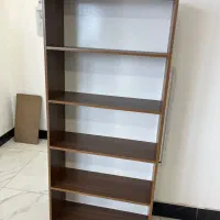 کتابخانه و قفسه پنج طبقه|کتابخانه، شلف، قفسه‌های دیواری|آمل, |دیوار