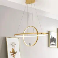 لوستر سقفی مدرن گرد کد ۵۶۰۰۴۳|لوستر و چراغ آویز|تهران, شهرک چیتگر|دیوار