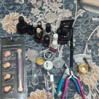 وسایل کامل کاشت ناخن|آرایشگاه و سالنهای زیبایی|قزوین, |دیوار