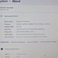 لپ تاپ ایسر core i7|رایانه همراه|کیش, |دیوار