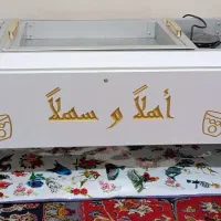 منقل عربی دارای شعله گاز و صفحه حرارتی