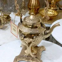 قوری برنز کتری برنز دکوری برنزی|صنایع دستی و سایر لوازم تزئینی|قم, چهل درخت‎|دیوار