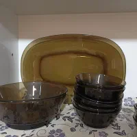 سرویس کامل شیشه ای اصل فرانسه|ظروف سرو و پذیرایی|شاهینشهر, شهرک پردیس|دیوار