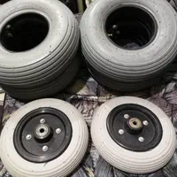 ویلچر برقی گاما 45 لاستیک تیوپ جلو