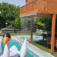 آبنما نازل بارانی شوتر بارانی کرتین پرده استخر