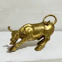 مجسمه گاو لاک پشت برنز برنزی
