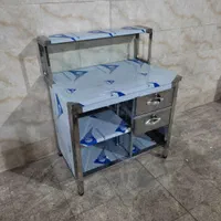 میز استیل / میزکار استیل/ میز مرغی/ میزتخته کار|کافی‌شاپ و رستوران|رباط‌کریم, رباط‌کریم|دیوار