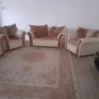 نیم ست چرم و‌پارچه