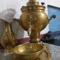 سماور زغالی شش لیتری صحیح سالم|کلکسیون اشیاء عتیقه|مرند, |دیوار