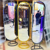 فلزی اینه چوبی دیواری پایه دار neon