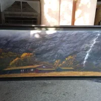 تابلوی نقاشی شده،لامپ دار|تابلو، نقاشی، عکس|نوشهر, |دیوار