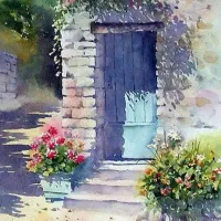 آموزش نقاشی با آبرنگ  با قیمتی استثنایی