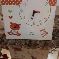 ساعت و لوستر اتاق کودک