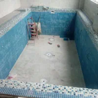 کاشی کاری استخر - جکوزی - آببندی - سیمان کاری|خدمات پیشه و مهارت|نوشهر, |دیوار