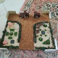 ماکت محوطه ، فضای شهری