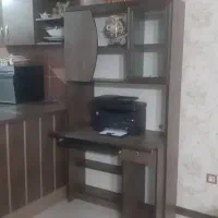 میز کامپیوتر همراه با کتابخانه بوفه ای شیک|میز تحریر و کامپیوتر|شیراز, ترمینال باربری|دیوار