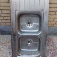 سینک ضرفشویی دو قلو|مصالح و تجهیزات ساختمان|بهبهان, |دیوار