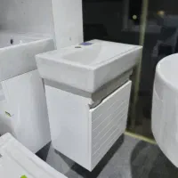 روشویی کابینتی آمون مشکی بلوط/کابین آینه باکسtolid|لوازم سرویس بهداشتی|پردیس, فاز ۴|دیوار
