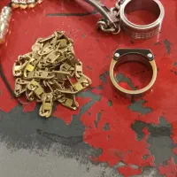 زنجیر رنگ ثابت و انگشترهای رنگ ثابت و دستبند ساعت|بدلیجات|خوی, |دیوار