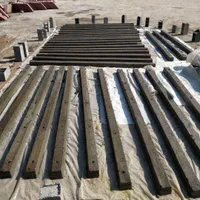 بلوک و پایه فنس بتنی|مصالح و تجهیزات ساختمان|سنگر, |دیوار