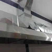 هود استیل 6 متری با کانالهایش