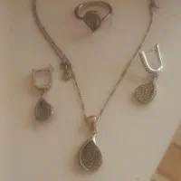 نیم ست نقره