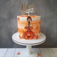 سفارش کیک های خامه ای و فوندانتی