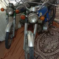 چهارعددیاماها۱۰۰تمام وسایلاش فابریک تک هندل روشن|موتورسیکلت|کرج, آق تپه|دیوار