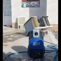 شستشوی کولر پنجره ای با کارواش