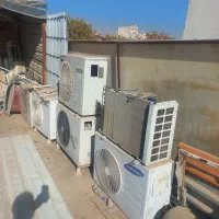 لوازم استوک انواع کولر گازی|کولر گازی و فنکوئل|هشتگرد, هشتگرد قدیم|دیوار