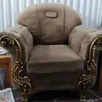 فروش مبل ۷نفره سالم و تمیز|مبلمان خانگی و میز عسلی|لنگرود, |دیوار