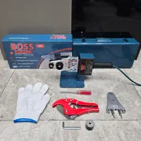 دستگاه اتو لوله خانگی کیف فلزی دو راکت باس