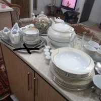 فروش ظروف و قوری گلمرغی قدیمی