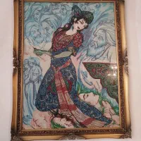 کوبلن تابلو مینیاتور دکوری گوبلن دستباف کادویی