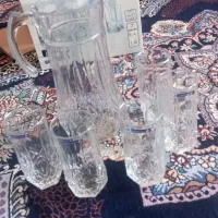 یک دست پارچ لیوان فرانسه لومینارک