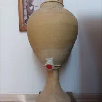 کوزه سفالی شیر دار  (کلمن سفالی )